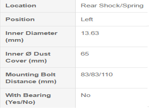 丰田卡罗拉减震器支柱安装座 48701-12030