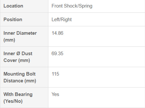 丰田 减震器支柱支架 适用于 Estima 48609-28010
