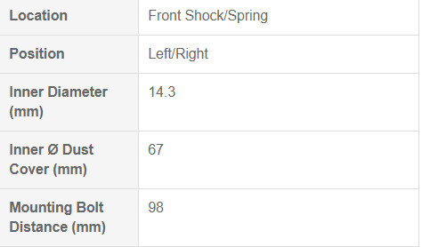 马自达减震器支柱安装座适用于 Mazda626 Ge4t-34-380