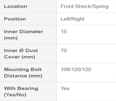 丰田 Corona 减震器支柱安装座 48609-20281