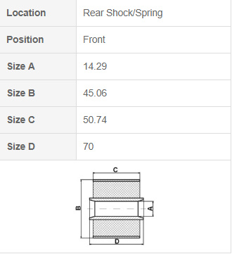 丰田卡罗拉悬架衬套 90389-14034